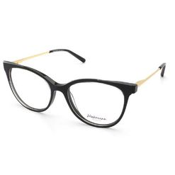 Armação de Óculos de Grau  Feminina Hickmann HI6164 Gatinho Preto