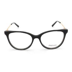 Armação de Óculos de Grau  Feminina Hickmann HI6164 Gatinho Preto