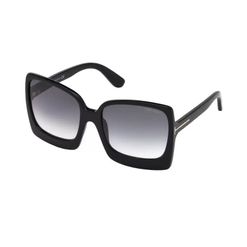 Óculos de sol Tom Ford, modelo FT0617, cor 01B, tamanho 60