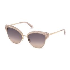 Óculos de sol Swarovski, modelo SK0164-P, cor 57F, tamanho 55