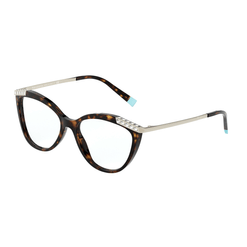Armação de Óculos de Grau Tiffani, modelo TF2198B, cor 8015, tamanho 53