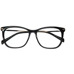 Armação de Óculos de Grau  Feminina Hickmann HI6185N Quadrado Preto