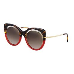 Óculos de sol Ana Hickmann, modelo AH9265, cor P03