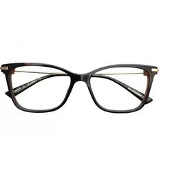 Armação de Óculos de Grau Ana Hickmann, modelo AH6413, cor A01