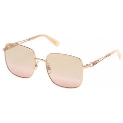 Óculos de sol Swarovski, modelo 263, cor 28U, tamanho 56