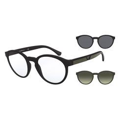 Óculos de sol Emporio Armani, modelo EA4152, cor 50421W, tamanho 52