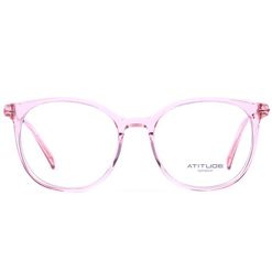 Armação de Óculos de Grau Atitude Infantil, modelo ATK6025N, cor T01, tamanho 49