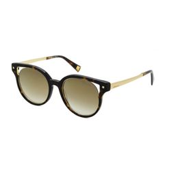 Óculos de Sol  Feminino Hickmann HI9073 Gatinho Marrom