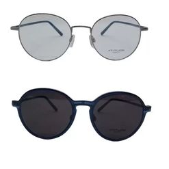 Armação de Óculos de Grau Atitude, modelo AT1680M, cor 02A