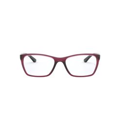 Armação de Óculos de Grau Masculino Ray-Ban Retangular RX7033L Cor Bordô