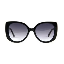 Óculos de Sol  Feminino Hickmann HI90013 Oversized Preto