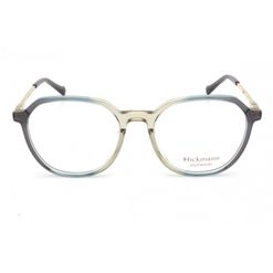 Armação de Óculos de Grau  Feminina Hickmann HI60010 Hexagonal Cinza