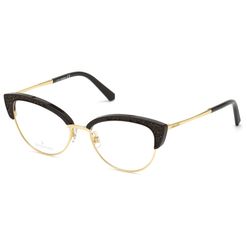 Armação de Óculos de Grau Swarovski, modelo SK5363, cor 048, tamanho 53