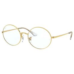 Armação de Óculos de Grau Ray Ban, modelo RX1970V, cor 3086, tamanho 54