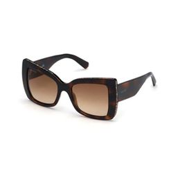 Óculos de sol Swarovski, modelo SK0203, cor 52F, tamanho 52