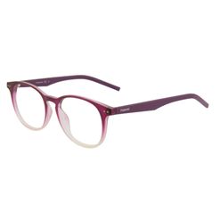 Armação de Óculos de Grau Polaroid, modelo PLD D312, cor LHF, tamanho 50