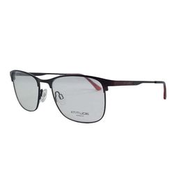 Armação de Óculos de Grau Atitude, modelo AT1685MN, cor 02A, tamanho 55