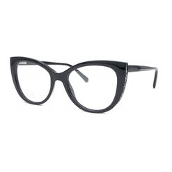 Armação de Óculos de Grau Swarovski, modelo SK5291, cor 001, tamanho 53