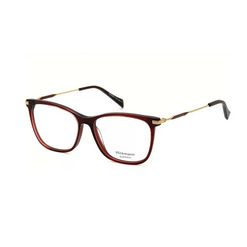 Armação de Óculos de Grau  Feminina Hickmann HI6185N Quadrado Vermelho