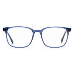 Armação de Óculos de Grau Ono, modelo ON0004, cor Azul Translúcido, tamanho 55