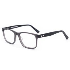 Armação de Óculos de Grau Ono, modelo ON0007, cor Grafite Fosco, tamanho 56