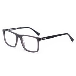 Armação de Óculos de Grau Ono, modelo ON0003, cor Grafite Fosco, tamanho 57