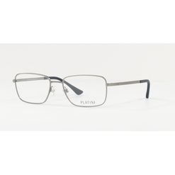 Armação de Óculos de Grau Platini, modelo P91175, cor F614, tamanho 56