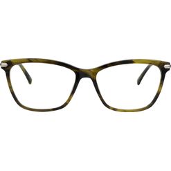 Armação de Óculos de Grau Dii Collection, modelo DII 2007L, cor Demi Verde, tamanho 55