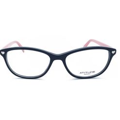 Armação de Óculos de Grau Atitude, modelo AT7078, cor A01, tamanho 51