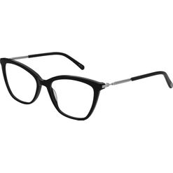 Armação de Óculos de Grau Dii Collection, modelo DII 2008L, cor Preta, tamanho 54