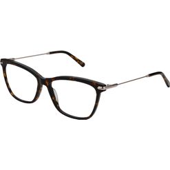 Armação de Óculos de Grau Dii Collection, modelo DII 2007L, cor Demi Marrom, tamanho 55