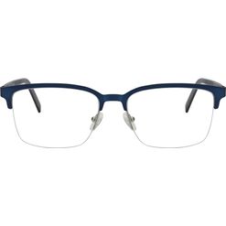 Armação de Óculos de Grau Dii Collection, modelo DII 2015M, cor Azul, tamanho 58