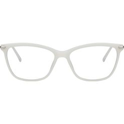 Armação de Óculos de Grau Dii Collection, modelo DII 2007L, cor Branca, tamanho 55