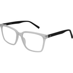 Armação de Óculos de Grau Dii Collection, Modelo DII 2012M, cor Branco com Preto, tamanho 58