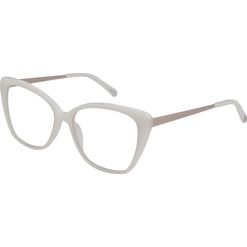 Armação de Óculos de Grau Dii Collection, Modelo DII 2002L, cor Branco, tamanho 54