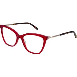 Armação de Óculos de Grau Dii Collection, Modelo DII 2008L, cor Vermelho, tamanho 54