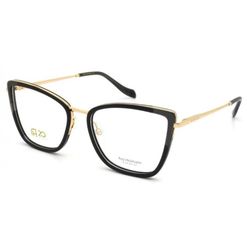 Armação de Óculos de Grau Ana Hickmann, modelo AH60013, cor A01