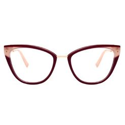 Armação de Óculos de Grau Ana Hickmann, modelo AH6401, cor P03