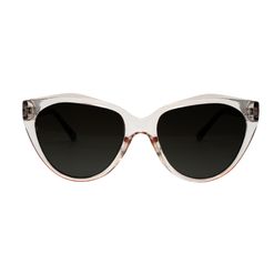 Óculos de sol Dii Collection, modelo 1 9010 ECO, cor Pêssego Cristal com Demi Pêssego, tamanho 55