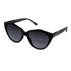 Óculos de sol Dii Collection, modelo 1 9010 ECO, cor Preto com Demi Cinza, tamanho 55