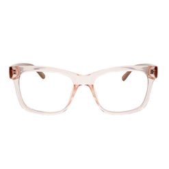 Armação de Óculos de Grau Dii Collection, modelo 1 9002 ECO, cor Pêssego Cristal com Rosé, tamanho 52