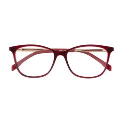 Armação de Óculos de Grau Hit, modelo 1 2506, cor Vermelho