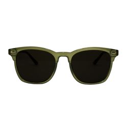 Óculos de sol Dii Collection, modelo 1 9011 ECO, cor Verde Militar Cristal com Demi Marrom, tamanho 51