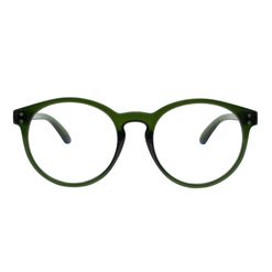 Armação de Óculos de Grau Dii Collection, modelo 2 9008 ECO, cor Verde Militar Cristal, tamanho 53