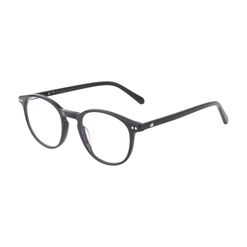 Armação de Óculos de Grau Dii Collection, modelo 5502, cor Preto, tamanho 48