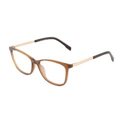 Armação de Óculos de Grau Hit, modelo 1 2506, cor Champagne