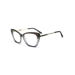 Armação de Óculos de Grau Hit, modelo 1 7003, cor Preto Degradê