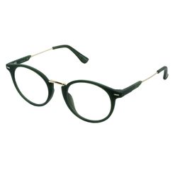 Armação de Óculos de Grau Dii Collection, modelo 1 9001 ECO, cor Verde Cristal, tamanho 49