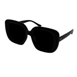 Óculos de sol Dii Collection, modelo 1 9009 ECO, cor Preto com Demi Cinza, tamanho 55