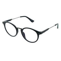 Armação de Óculos de Grau Dii Collection, modelo 1 9001 ECO, cor Preto, tamanho 49